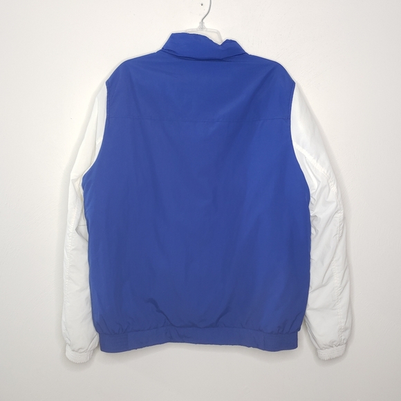 Tommy Hilfiger Taslan Retro Puffer Jacket Royal Blue And White Size Medium - Picture 9 of 11